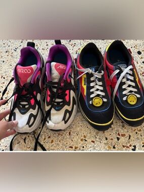 Puma Kids Sneakers - Black, Yellow & Red Colorblock